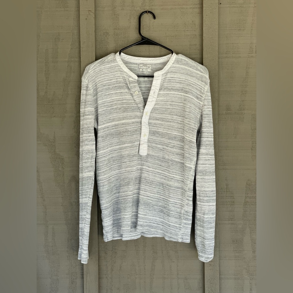 All Saints Commander Crew Henley XS